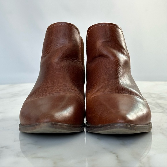 Steve Madden Austin Cognac Leather Ankle Booties • Sz 9 - Picture 8 of 12